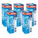 5 x Osram GY6,35 Halogen Stiftsockellampe 35W 12V Halogenlampe Halostar 64432