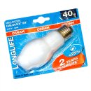 OSRAM Halogen Halolux BT 40W E27 Opal 64470 Superstar...