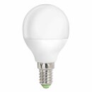 LED Leuchtmittel Tropfen 6W = 40W E14 matt Kugel 160° warmweiß 3000K