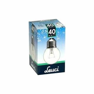 Leuci Glühbirne Tropfen 40W E27 klar Glühlampe 40 Watt Glühbirnen Glühlampen warmweiß dimmbar