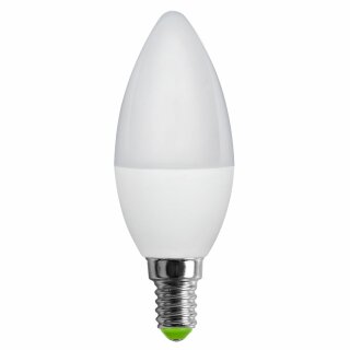 LED Leuchtmittel Kerze 4W = 31W E14 matt 200° warmweiß 3000K