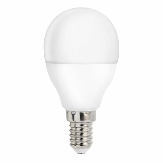 LED Leuchtmittel Tropfen 8W = 50W E14 matt Kugel 160° neutralweiß 4000K