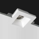 Gipseinbauleuchte Eckig 120x120mm GU10 max. 35W Gipsleuchte Einbaustrahler Deckenspot Downlight Deckenleuchte