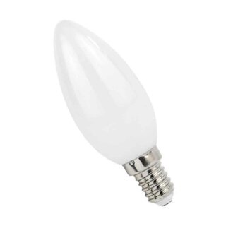 LED Filament Leuchtmittel Kerze 4W ~ 40W E14 matt 400lm warmweiß 2700K