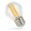 LED Filament Leuchtmittel Tropfen 4W = 40W E27 klar 500lm...