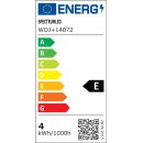 LED Filament Leuchtmittel Tropfen 4W = 40W E27 klar 500lm warmweiß 2700K