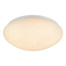 Brilliant LED Deckenleuchte Sterneffekt Shakira Starry RGB warmweiß & bunt dimmbar 13W Ø26cm mit Fernbedienung