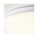 Brilliant LED Deckenleuchte Sterneffekt Shakira Starry RGB warmweiß & bunt dimmbar 13W Ø26cm mit Fernbedienung