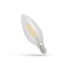 LED Filament Leuchtmittel Kerze 4W = 40W E14 klar 450lm...