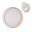 LED Wandleuchte Weiß Rund drehbar 5W 3000K IP20