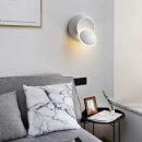 LED Wandleuchte Weiß Rund drehbar 5W 3000K IP20