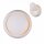 LED Wandleuchte Weiß Rund drehbar 5W 3000K IP20