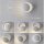 LED Wandleuchte Weiß Rund drehbar 5W 3000K IP20