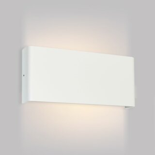 LED Wandleuchte weiß Up & Down 6W Lampe 510lm warmweiß 3000K IP20