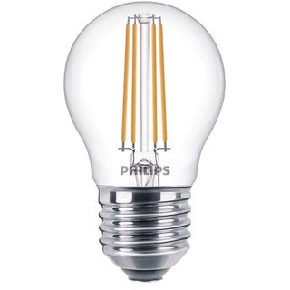 Philips LED Leuchtmittel Tropfen 5W = 40W E27 klar 470lm warmweiß 2700K dimmbar