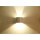 LED Wandleuchte Wandlampe weiß rund 6W 780lm 3000K Warmweiß Indoor/Outdoor 