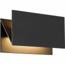 LED Design Wandleuchte Graphit schwarz Wandlampe...