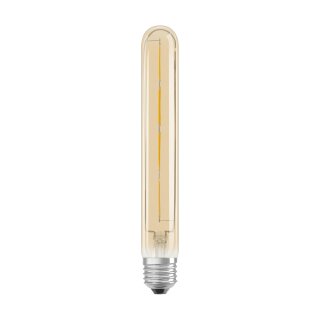 Osram LED Filament Röhre T32x185mm 4W = 35W E27 klar Gold Retro extra warmweiß 2000K Vintage 1906