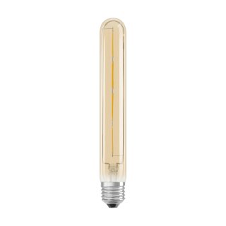 Osram LED Filament Röhre T32x185mm 4W = 35W E27 klar Gold Retro extra warmweiß 2000K Vintage 1906