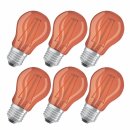 6 x Osram LED Filament Leuchtmittel Tropfen bunt 1,6W =...