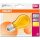 6 x Osram LED Filament Leuchtmittel Tropfen bunt 1,6W = 15W E27 gelb