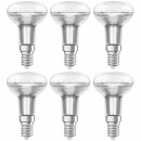 6 x Osram LED Leuchtmittel Star Reflektor R50 1,5W = 25W...
