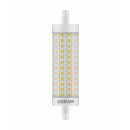 9 x Osram LED Leuchtmittel Stab Star Line 12,5W = 100W R7s 118mm warmweiß 2700K