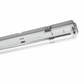 LED Feuchtraumleuchte Wannenleuchte 161cm IP65 für 1 x T8 LED Röhre G13 150cm