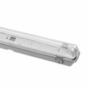 LED Feuchtraumleuchte Wannenleuchte 161cm IP65 für 1 x T8 LED Röhre G13 150cm