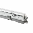 LED Feuchtraumleuchte Wannenleuchte 127cm IP65 für 1 x T8 LED Röhre G13 120cm