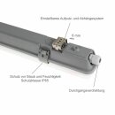 LED Feuchtraumleuchte Wannenleuchte 127cm IP65 für 1 x T8 LED Röhre G13 120cm