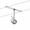 5 x Paulmann MiniPower 2Easy Spot-Set Wire/Rail Systems Chrom matt 5 x 20W GU4 190lm 12V Halogen