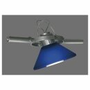 Paulmann Spot Verre Wire System Titan/Blau 35W GU4 warmweiß 2900K 12V Halogen