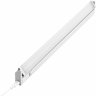 I-Glow LED Unterbauleuchte Swing Switch Tone Farbwechsel 56cm 10W 2700K / 4000K / 6500K warmweiß kaltweiß verlängerbar schwenkbar mit Schalter