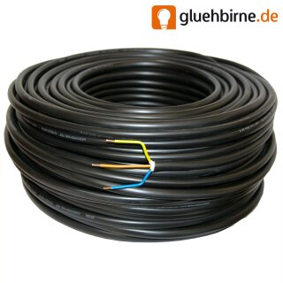 100m NYY-J 3x2,5mm Erdkabel Stromkabel Elektrokabel Elektroleitung Mantelleitung Made in Germany