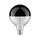 Paulmann LED Filament Globe G125 5W ~ 40W E27 warmweiß 2700K Kopfspiegel Schwarzchrom glänzend DIMMBAR