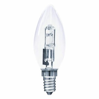 Profissimo Halogen Leuchtmittel Kerze 30W = 37W E14 klar warmweiß dimmbar