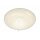 LED Glas Wand- & Deckenleuchte Bergamo Weiß Kreise rund 12W 1200lm warmweiß 3000K Ø 30cm