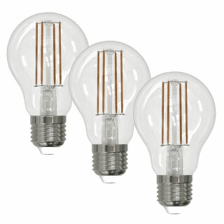 3 x Casaya LED Filament Retro 8W = 60W E27 klar 806lm Ra>90 warmweiß 2700K