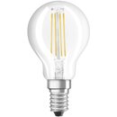 Osram LED Filament Leuchtmittel Tropfen Classic P 4W = 40W E14 klar 470lm warmweiß 2700K DUO CLICK DIM per Lichtschalter DIMMBAR