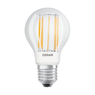 Osram LED Filament Leuchtmittel Retrofit Classic A70 12W = 100W E27 klar 1521lm Neutralweiß 4000K DIMMBAR