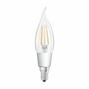 Osram LED Filament Windstoß Kerze 4,5W = 40W E14...