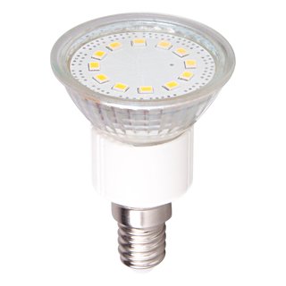 I-Glow LED-Leuchtmittel PAR16 Glas Reflektor 3W ~ 25W E14 230lm warmweiß 3000K flood 110°