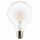 Müller-Licht LED Filament Leuchtmittel Retro Globe G95 4W = 40W E27 klar 470lm warmweiß 2700K