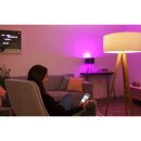 Müller Licht LED tint Smart Home Birnenform A60 Leuchtmittel 9,5W = 60W E27 matt CCT RGB 1800K-6500K dimmbar