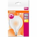 6 x Osram LED Star Classic Globe G95 8,5W = 75W E27 matt 1055lm warmweiß 2700K dimmbar