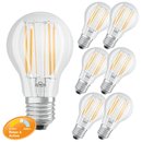 6 x Osram LED Filament Leuchtmittel Relax & Active Classic A 8W = 75W E27 klar 1055lm warmweiß & kaltweiß 2700K & 4000K