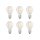 6 x Osram LED Filament Leuchtmittel Relax & Active Classic A 8W = 75W E27 klar 1055lm warmweiß & kaltweiß 2700K & 4000K