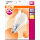 6 x Osram LED Filament Leuchtmittel Retrofit Classic A70 12W = 100W E27 matt 1521lm warmweiß 2700K DIMMBAR