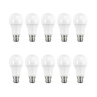 10 x Bellalux LED Leuchtmittel Birne 13W = 100W B22d matt 1521lm warmweiß 2700K